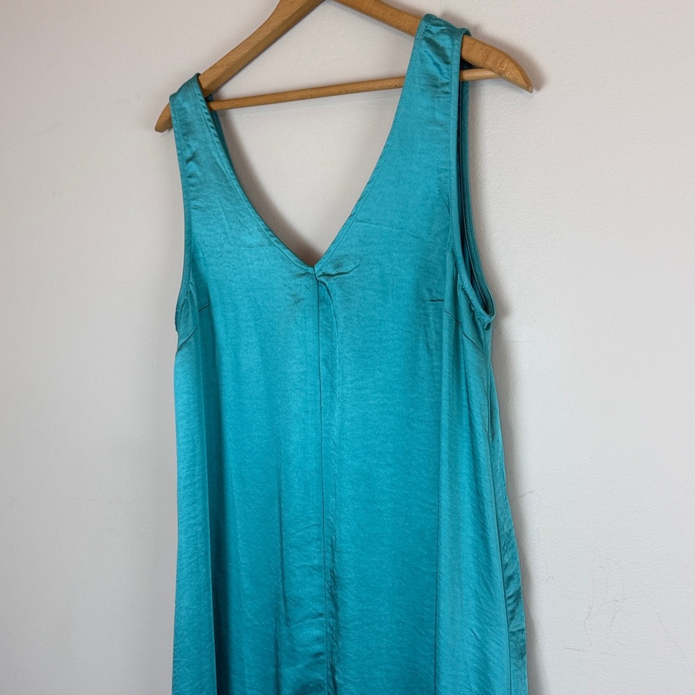 If By Sea Malibu Barbie Maxi blue Dress women’s size large - Picture 3 of 14